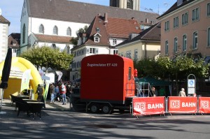 Erster Blick aufs Festgelände in Radolfzell