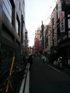Auf dem Weg zum Tokyo Tower