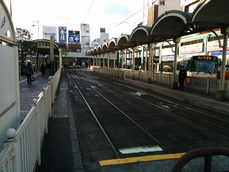 Straßenbahnstation Matsuyamashieki-mae