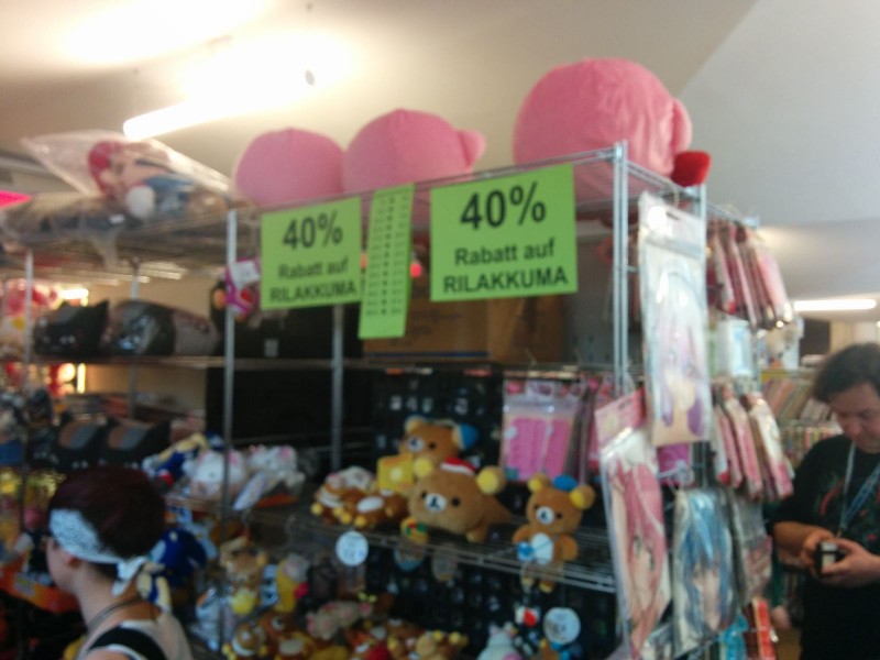 Obwohl es 40% Rabatt gab kaufte ich kein Rilakkuma :(